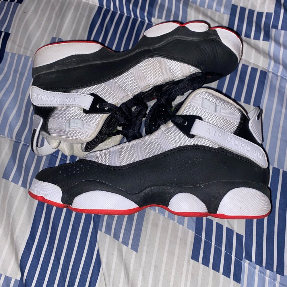Air Jordan Black and White Sneakers